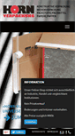 Mobile Screenshot of horn-verpackung.de